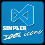 VSCode simpler Icons with Angular extension