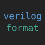 Verilog Format extension